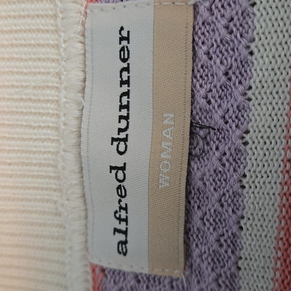 Alfred Dunner Women's size 2X Pastel Striped Top - Picture 6 of 9